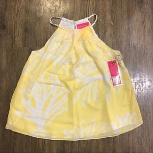 NWT Lilly Pulitzer For Target Pineapple Halter Top